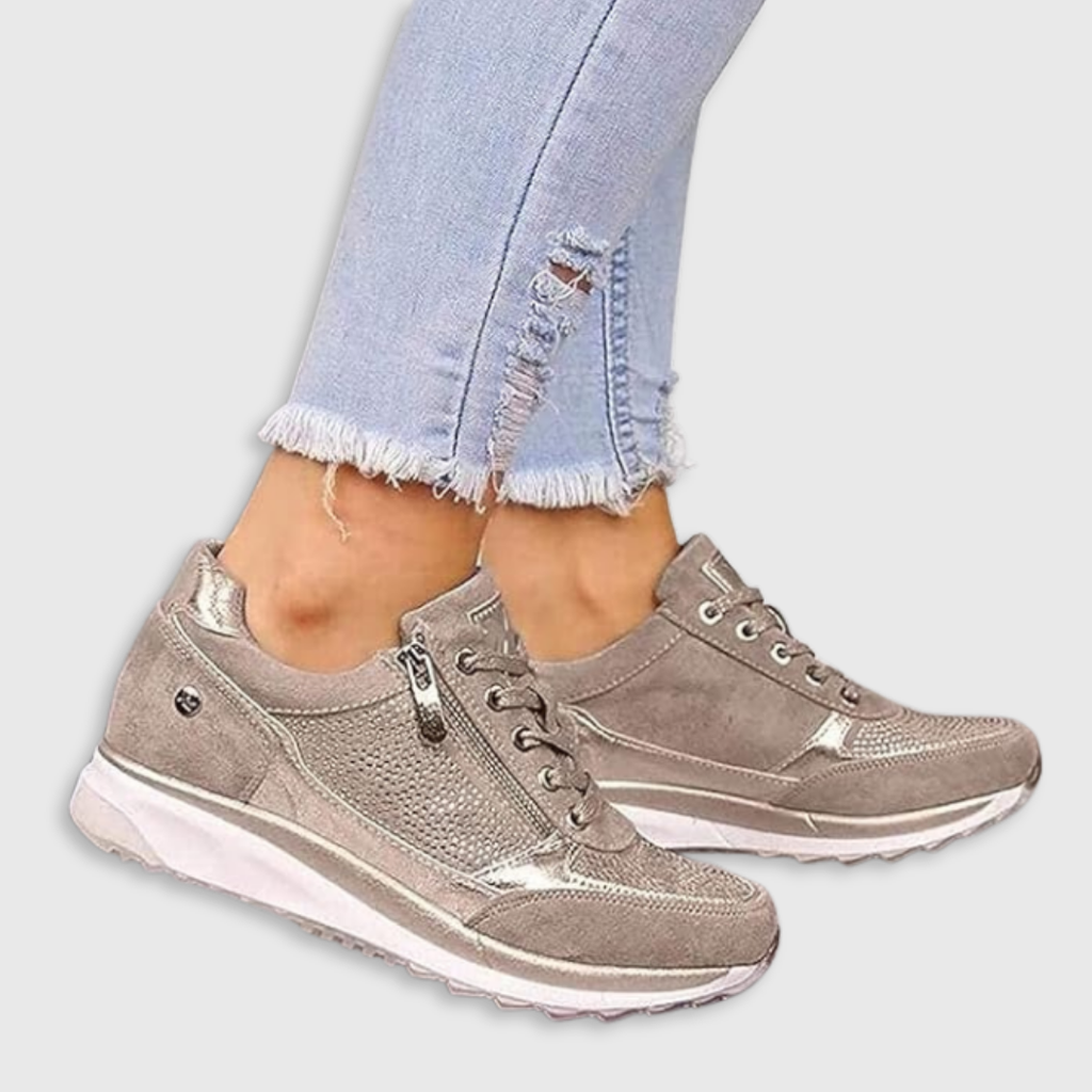 Ginette™ | Zip-Up Orthopedic Sneakers