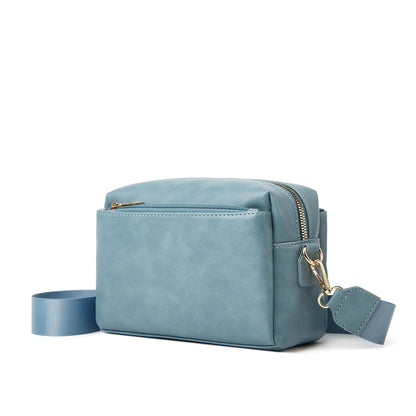 Small Triple Zip Crossbody Bag