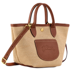 Longchamp - Le Pliage XS Basket Bag Brown Canvas