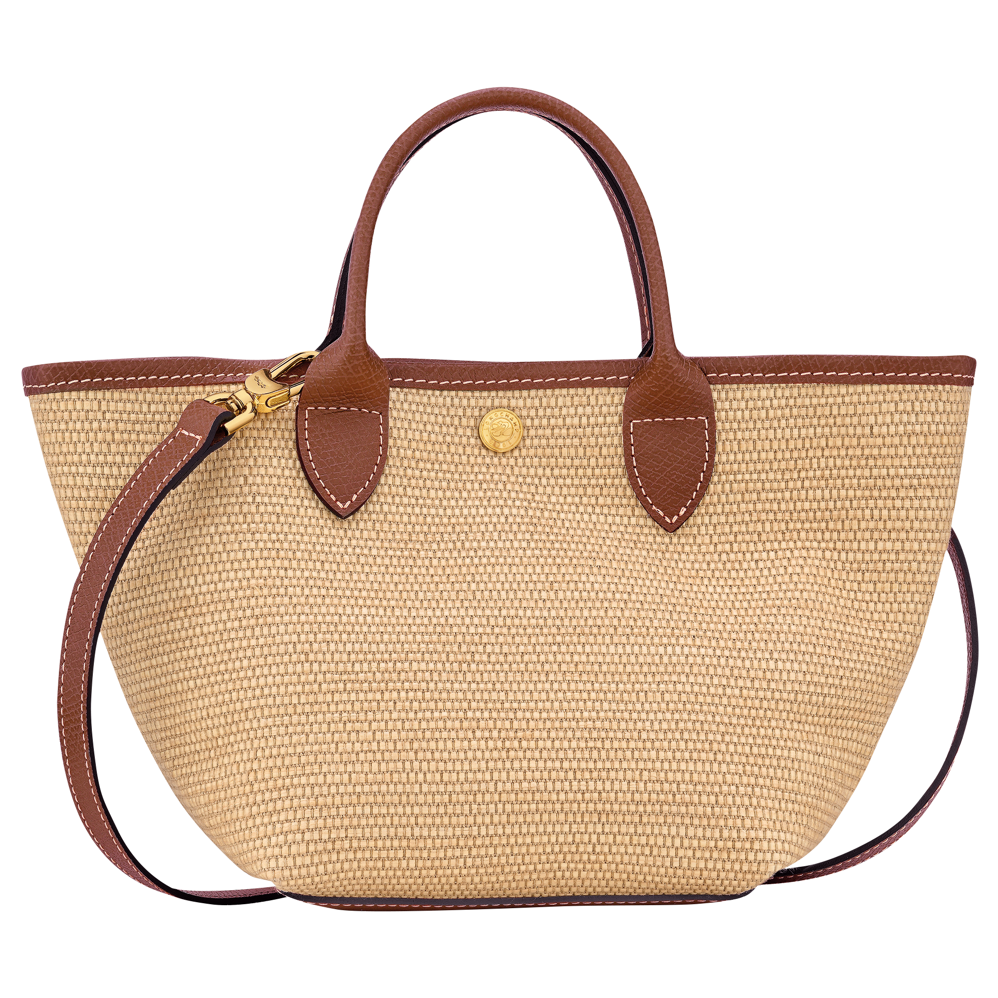 Longchamp - Le Pliage XS Basket Bag Brown Canvas
