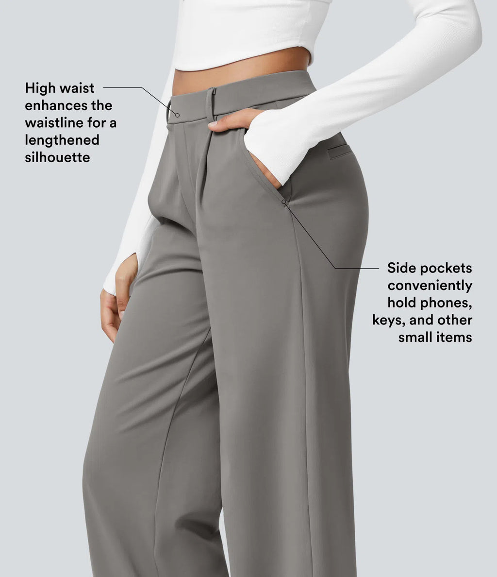 lúvora - DayStretch High Waisted Leg Relaxed Pants
