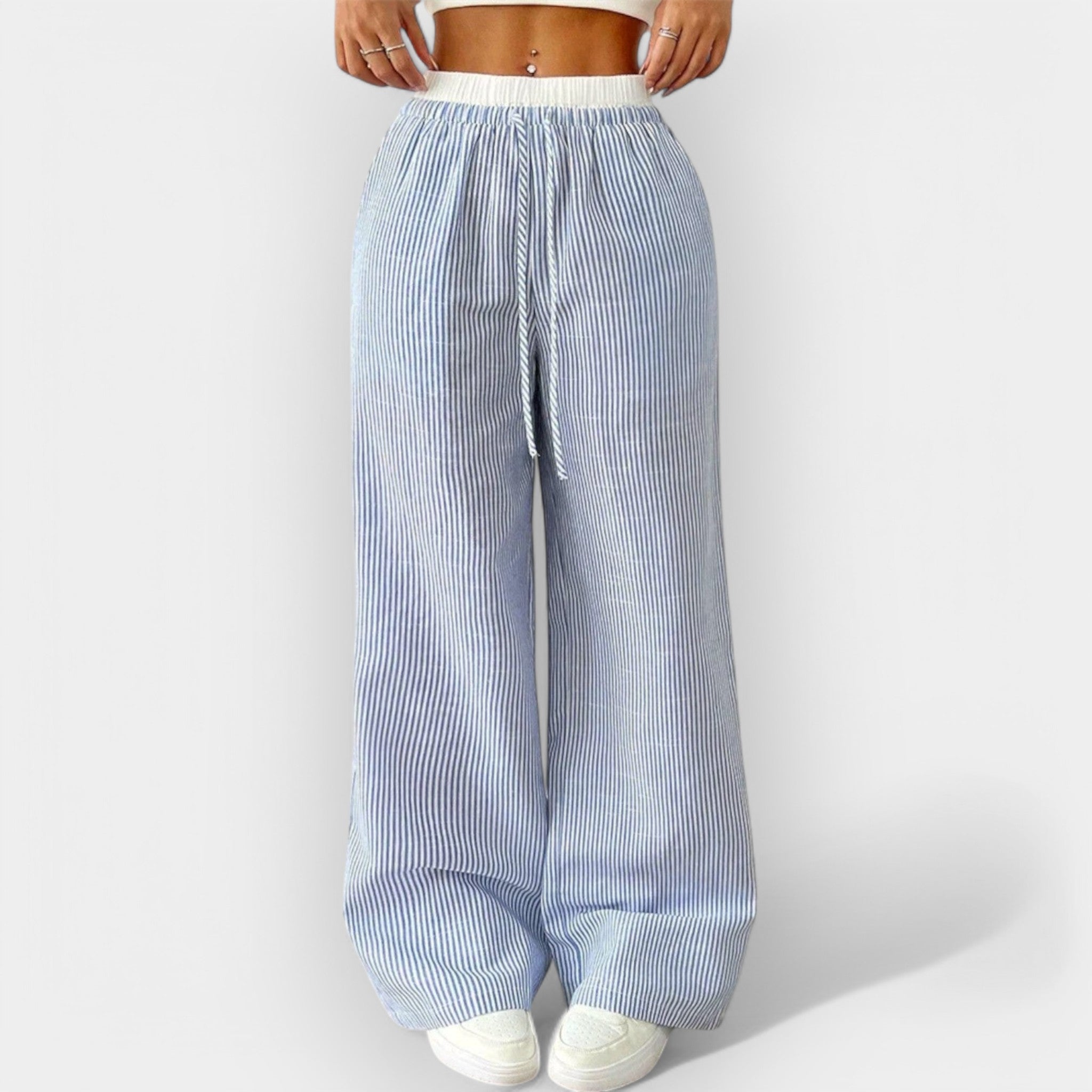 Broad Stripe Trousers