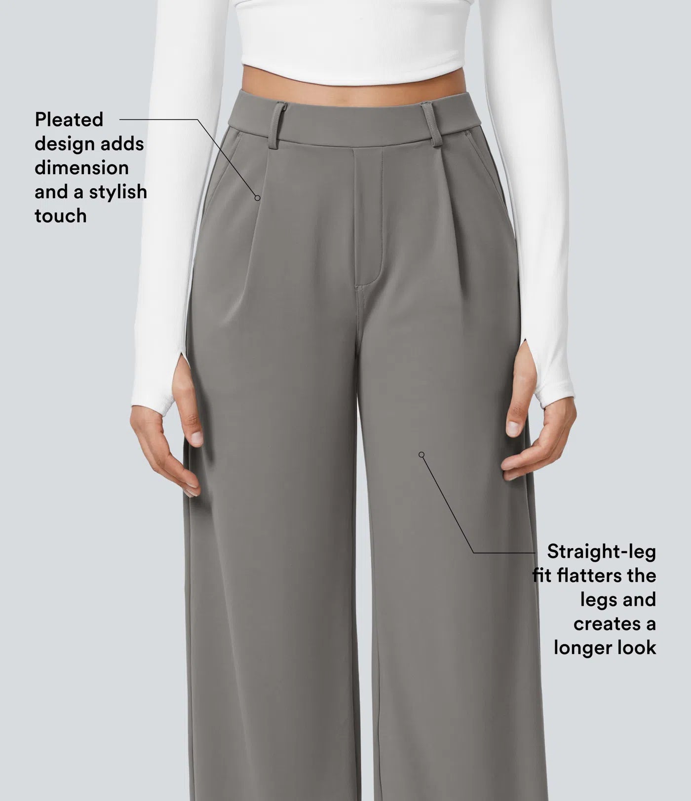 lúvora - DayStretch High Waisted Leg Relaxed Pants