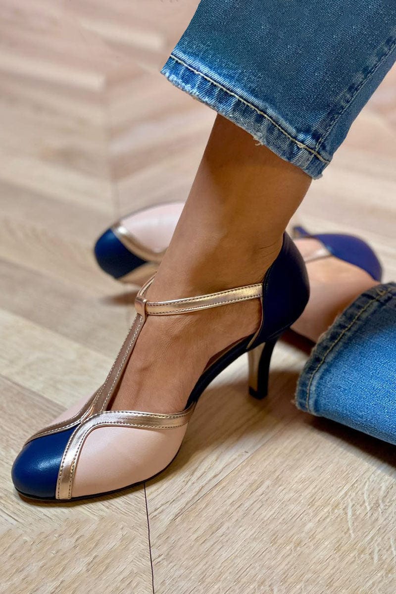 Verena - T-Strap Heels