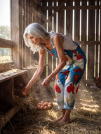 Ilaria | Playful Motif Jumpsuit
