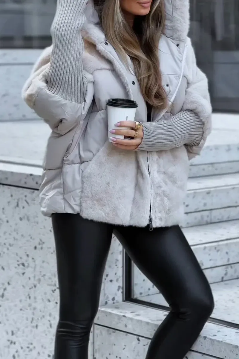 Lynara™ - Cozy Layered Winter Jacket