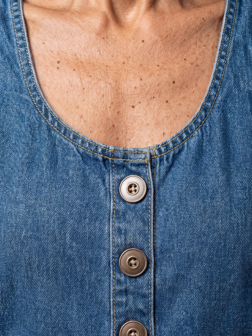 Zelie | Rooster Motif Jumpsuit