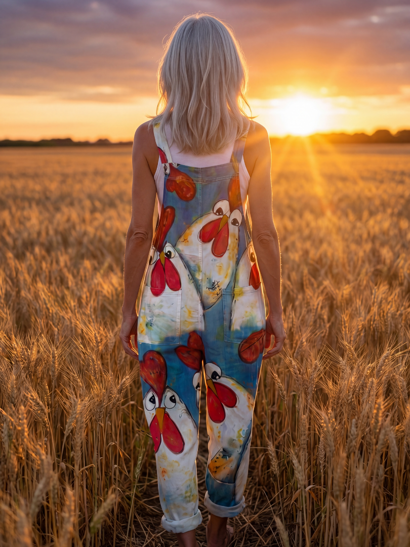 Ilaria | Playful Motif Jumpsuit