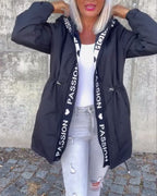 Nathalia™ - Classic Jacket with Zip Closure