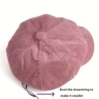 Nicki - Corduroy Baker Boy Cap