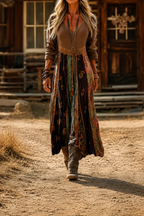 Susan™ - Vintage Autumn Dress