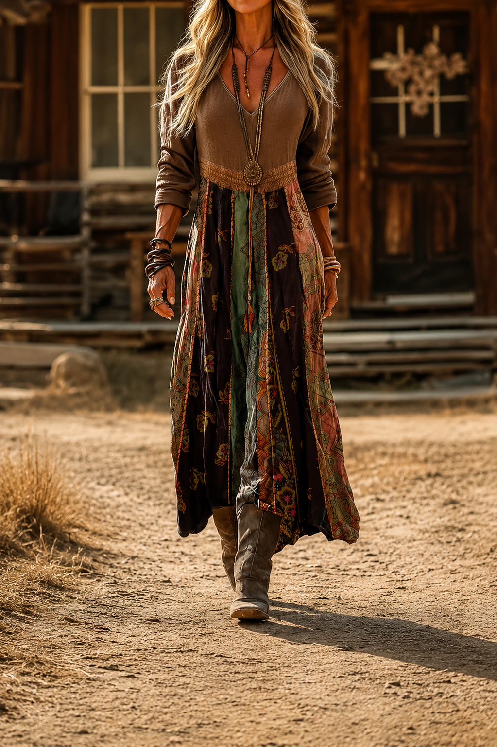 Susan™ - Vintage Autumn Dress