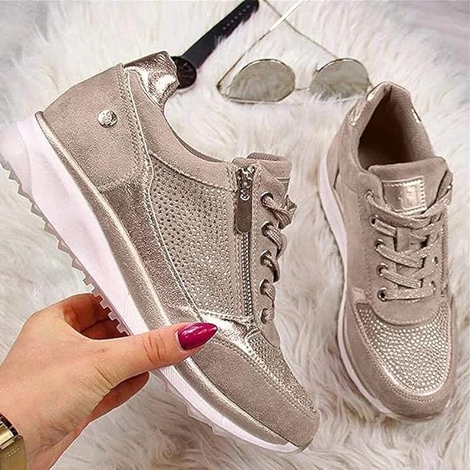 Ginette™ | Zip-Up Orthopedic Sneakers
