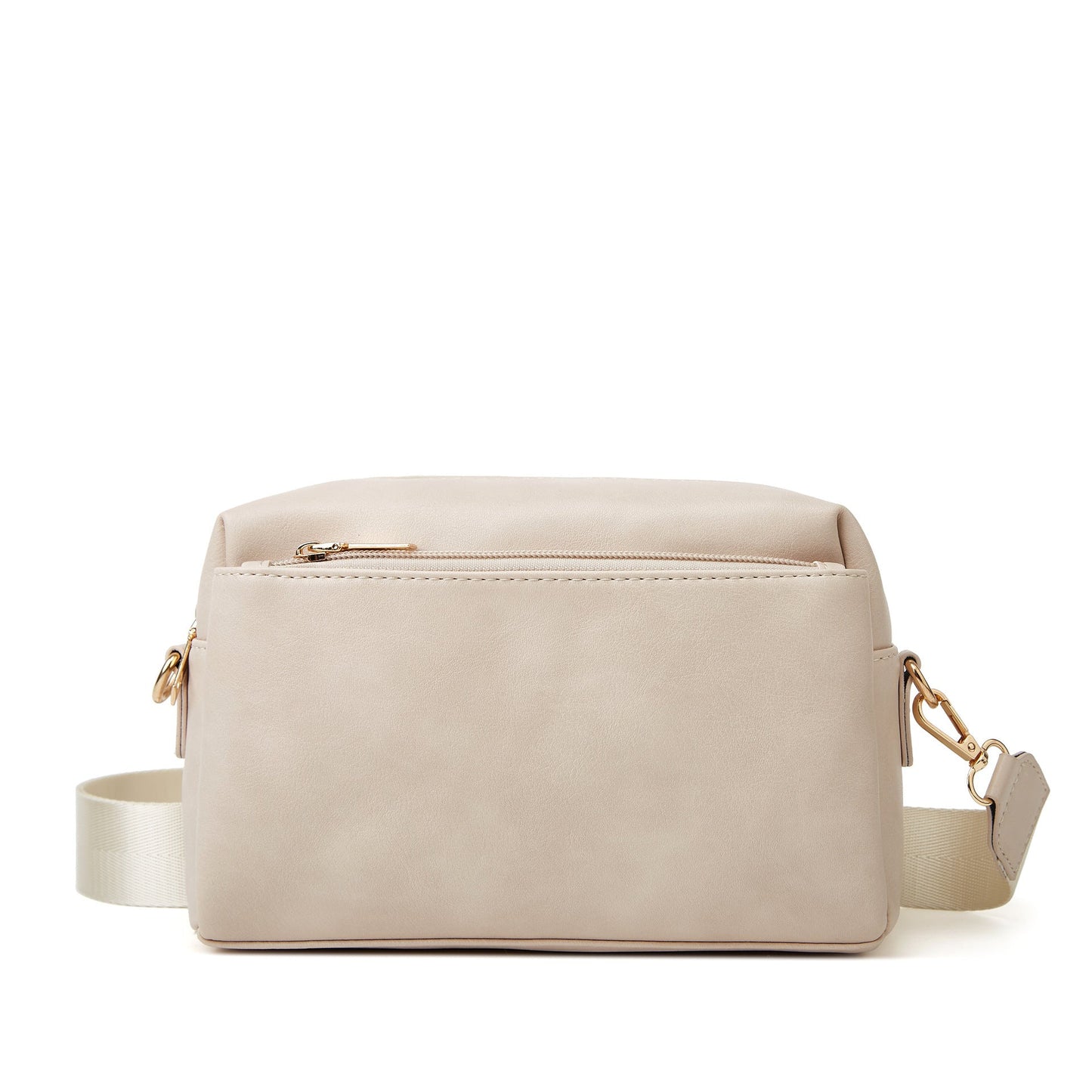 Small Triple Zip Crossbody Bag