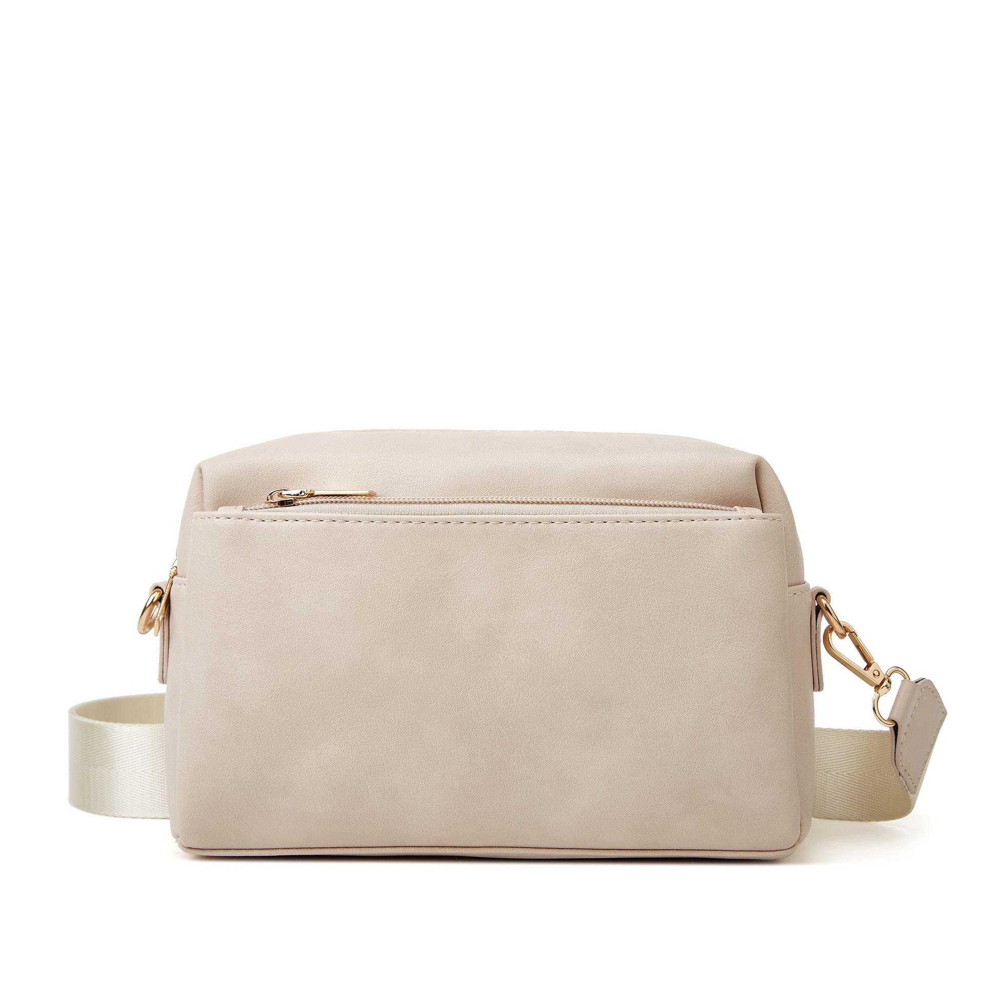 Small Triple Zip Crossbody Bag