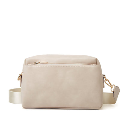 Small Triple Zip Crossbody Bag