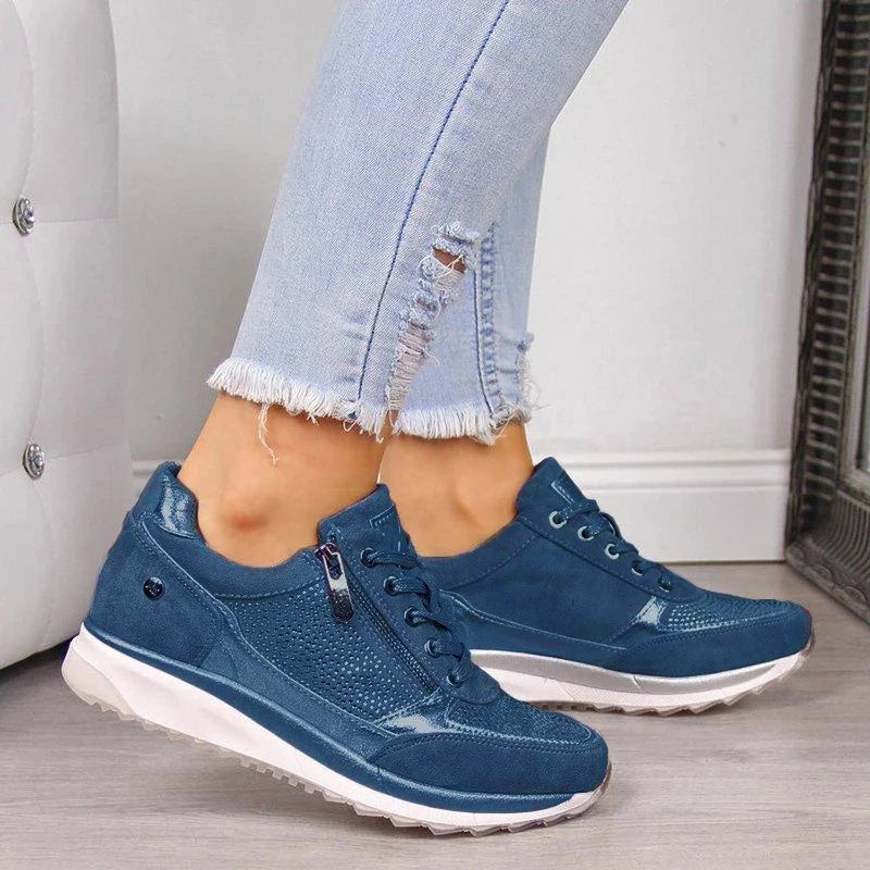 Ginette™ | Zip-Up Orthopedic Sneakers