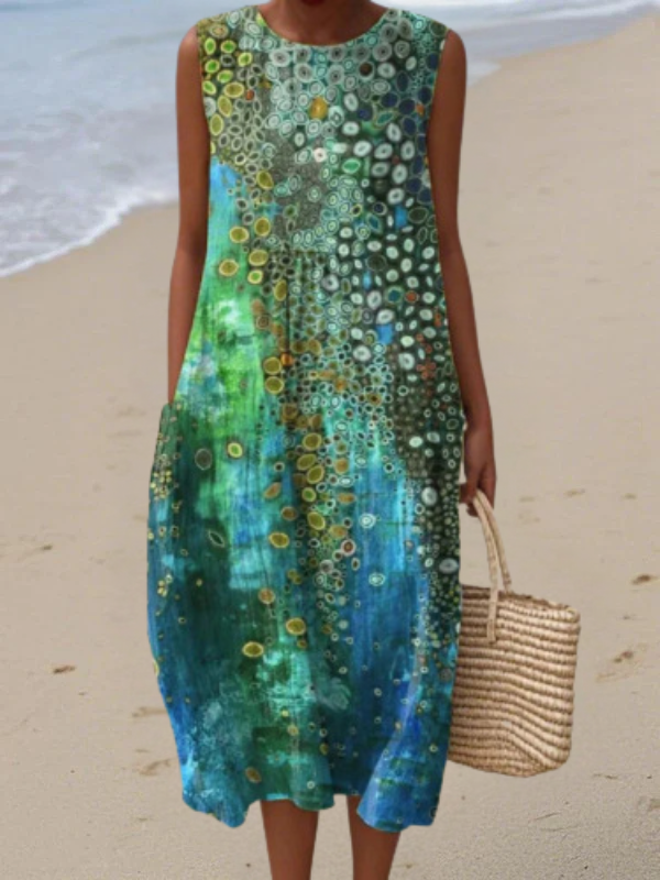 Zara™ Reef Midi Dress