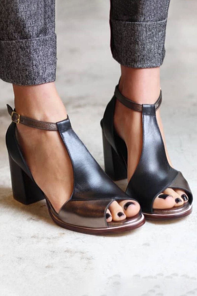 Anyao - Patchwork Sandals