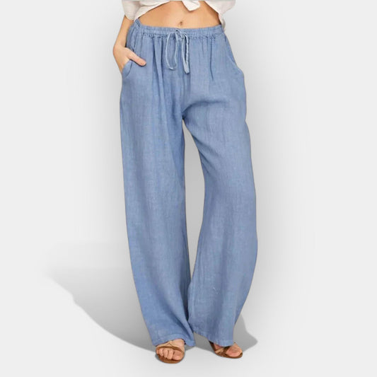 Breezy Summer Linen Trousers