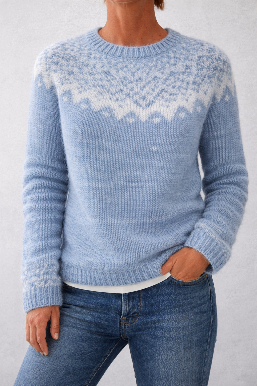 Sarah™ | Heritage Nordic Knit Sweater