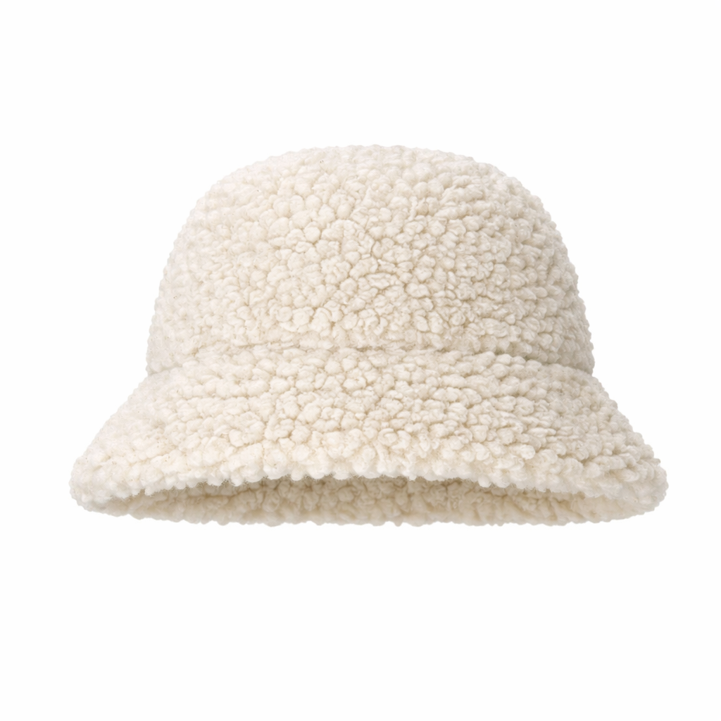 Ava - Sheepskin bucket hat