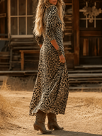 Avelisse | Vintage Bohemian Autumn Dress