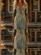 Anjelica | Vintage Bohemian Autumn Dress