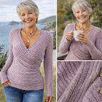 AURORA - Tummy Tucking Long Sleeve Top
