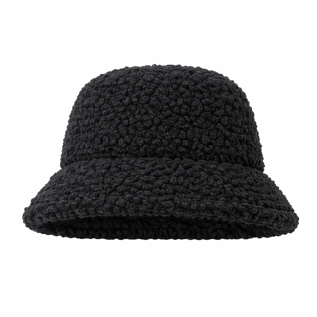 Ava - Sheepskin bucket hat