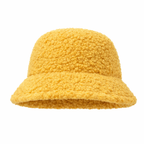 Ava - Sheepskin bucket hat