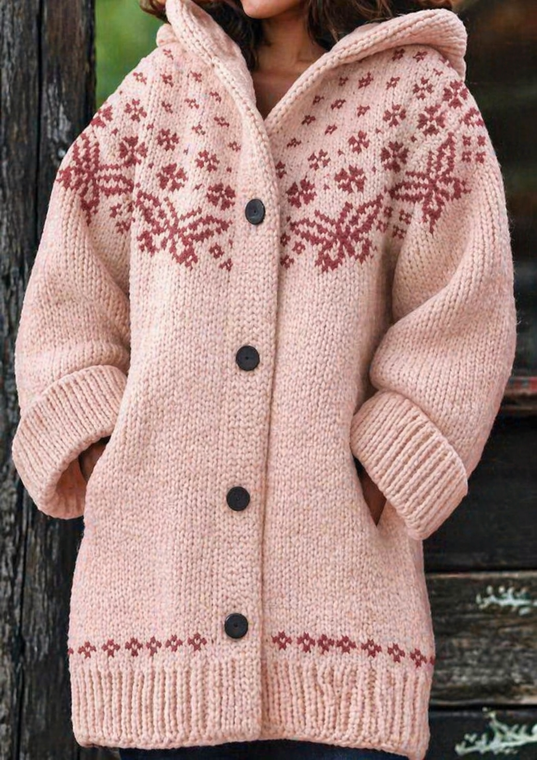 Leia™ | Retro Hoodie Cardigan