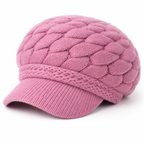 Lizzy - Handmade Knitted Newsboy Cap