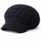 Lizzy - Handmade Knitted Newsboy Cap