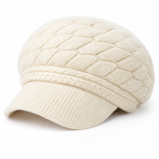 Lizzy - Handmade Knitted Newsboy Cap