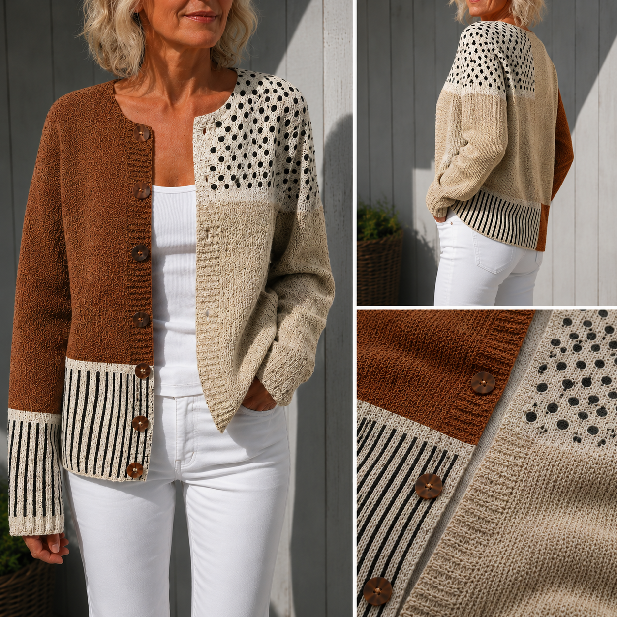 Alviera™ | Women’s Vintage Knit Cardigan Sweater