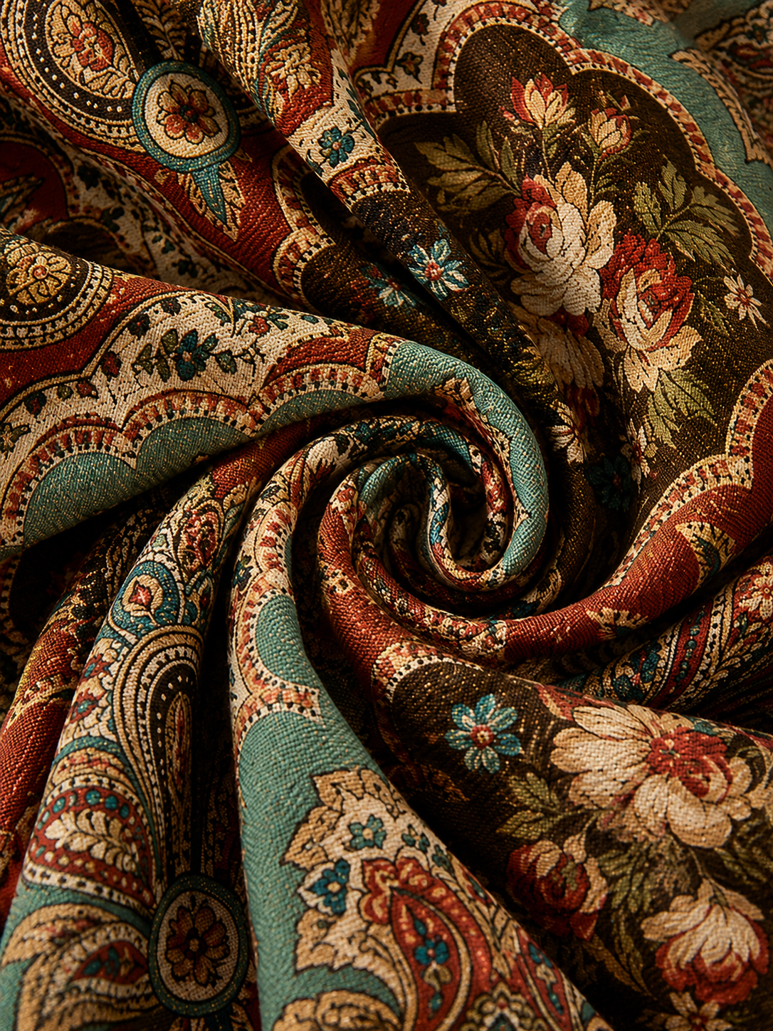 Cypriana | Vintage Bohemian Autumn Dress