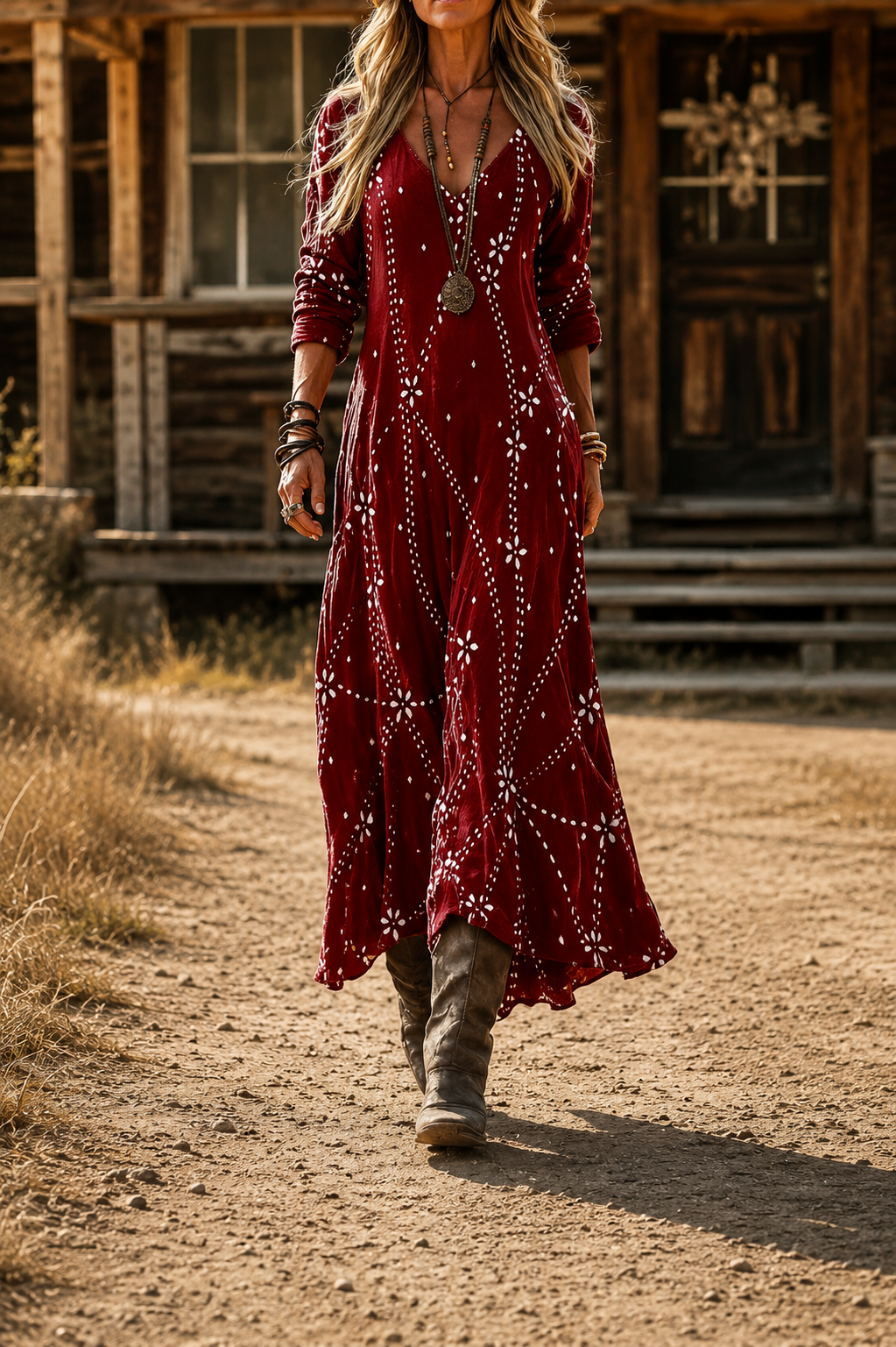 Susan™ - Vintage Autumn Dress