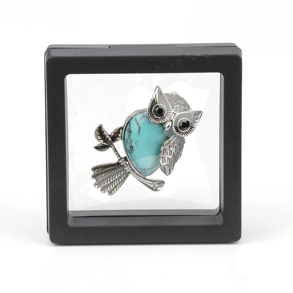 1pcs Owl Shape Charms Pendant Natural Quartz Crystal Stone Necklace Beads for Jewelry Making Diy Necklace Crafts Accessories