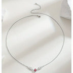Stylish Little Fragrant Deer Antlers and A Deer with You Necklace, Small and Fresh Valentine’s Day Gift for Your Girlfriend