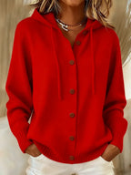 Melanie | Cozy Button Cardigan