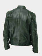 Chaqueta de cuero signature