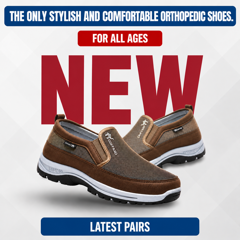 Orthopedic Slip-On | Walking Sneakers