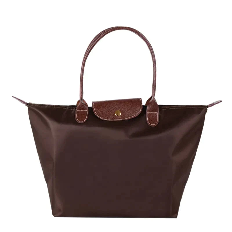 Women's Structured Shoulder Bag with Organised Interior