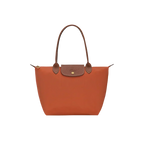 Longchamp - Large Le Pliage Tote, Brick