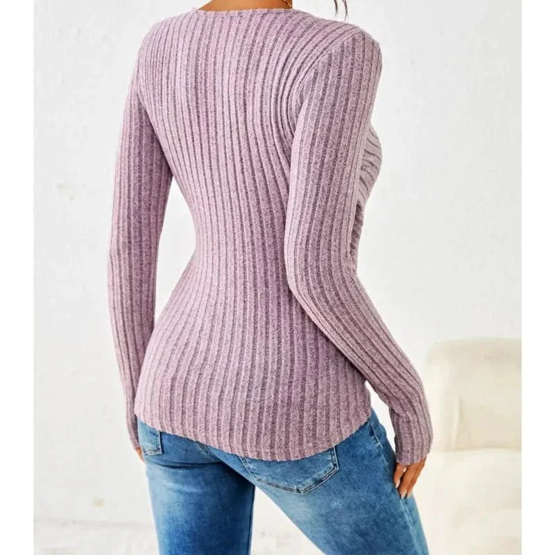 AURORA - Tummy Tucking Long Sleeve Top - DWOD4 - YD045011 - MOOD Melbourne
