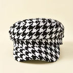 Rihanna - Elegant Houndstooth Cap
