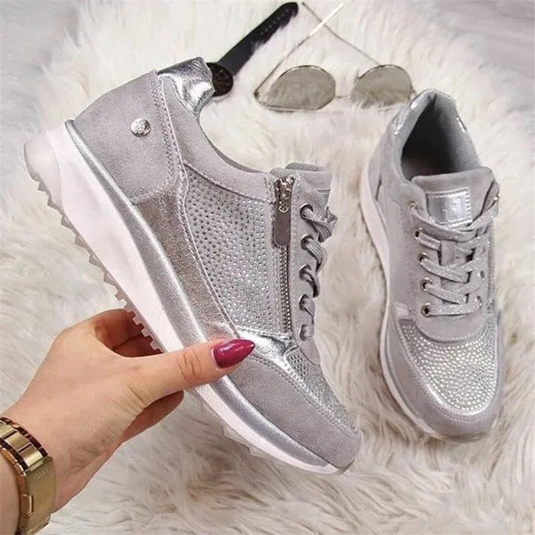 Ginette™ | Zip-Up Orthopedic Sneakers