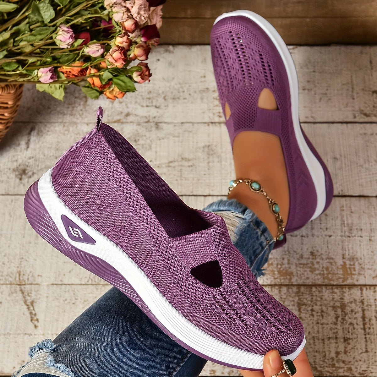 Carry™ | Supportive Comfort Slip - On Shoes - SUNDRA