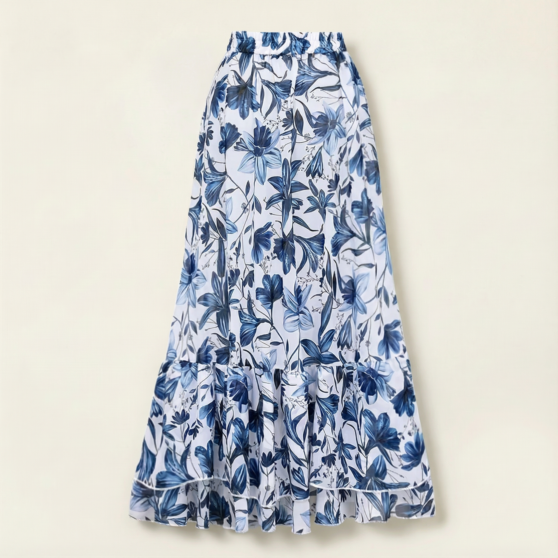 Selvara™ | V-Neck Swimsuit & Skirt Set